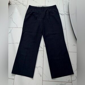 Vintage M. Legs Work Pants | Wool Blend | Made in Canada | Navy Blue